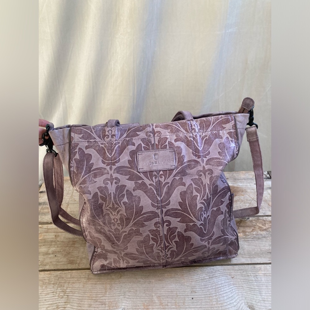 ROXANNE ORNAMENT SHOPPER BAG- Shadow Rose| Aunts & Uncles